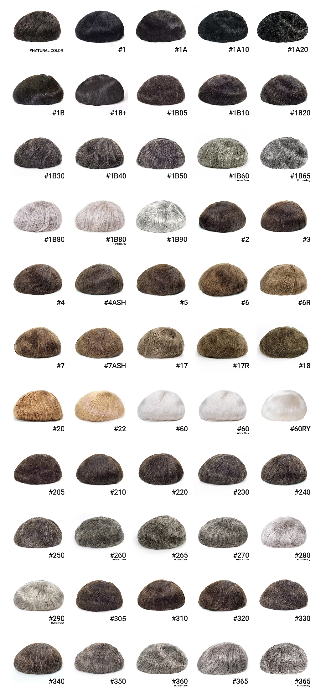 Hair Chart Ali Yehya